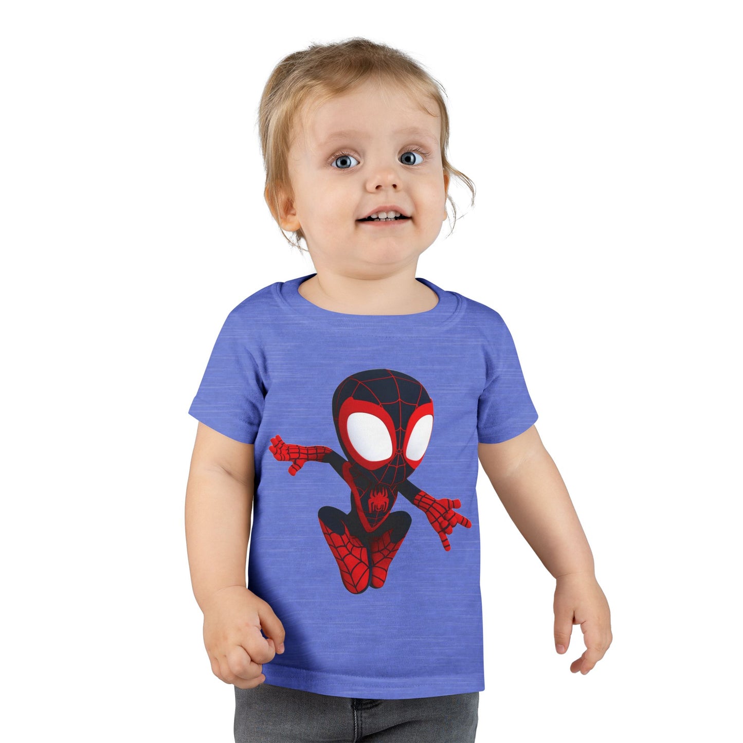 Cute Spider Hero Toddler T-Shirt - Perfect for Playtime and Adventures