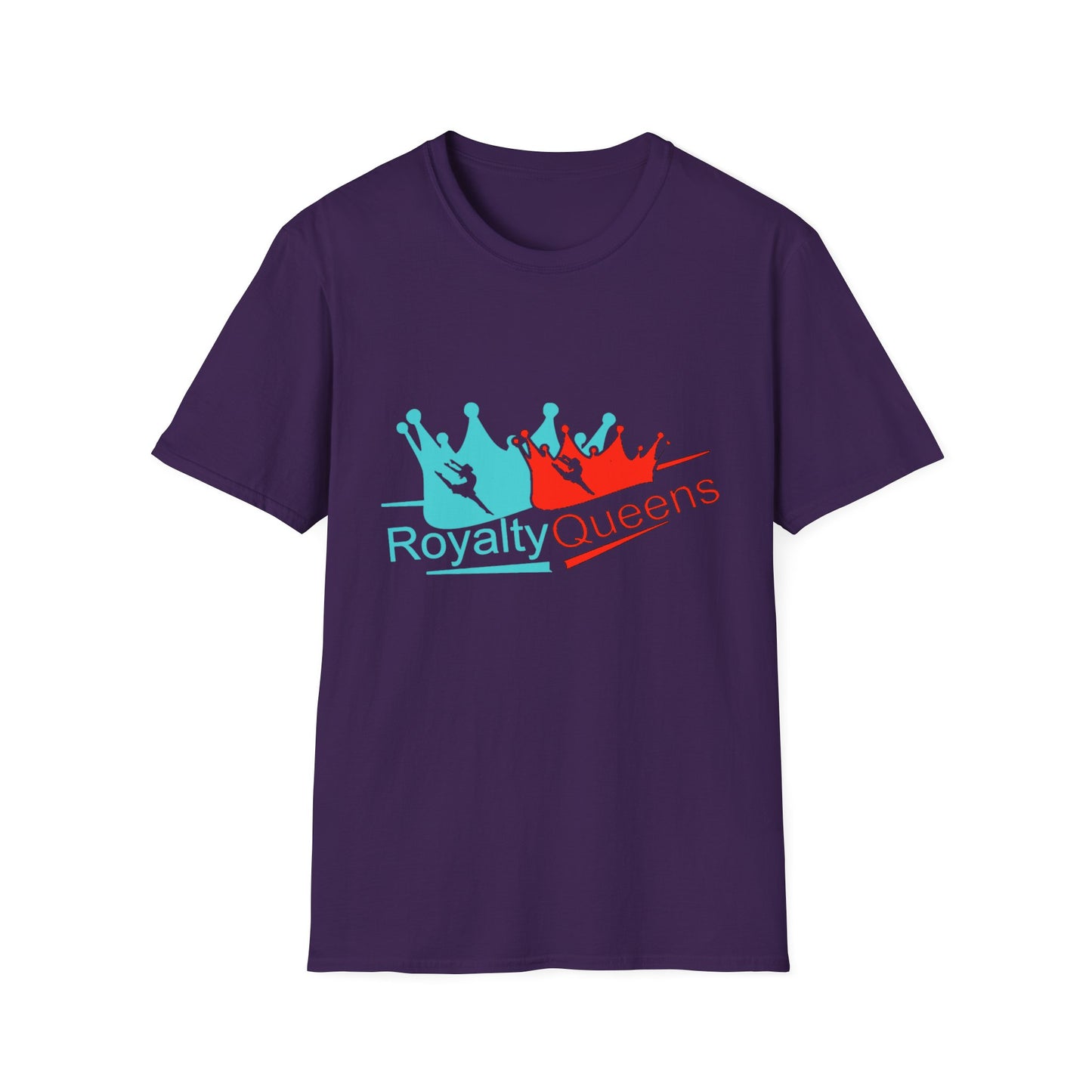 Royalty Queens Unisex Softstyle T-Shirt - Empowering Graphic Tee for Celebrations and Everyday Wear