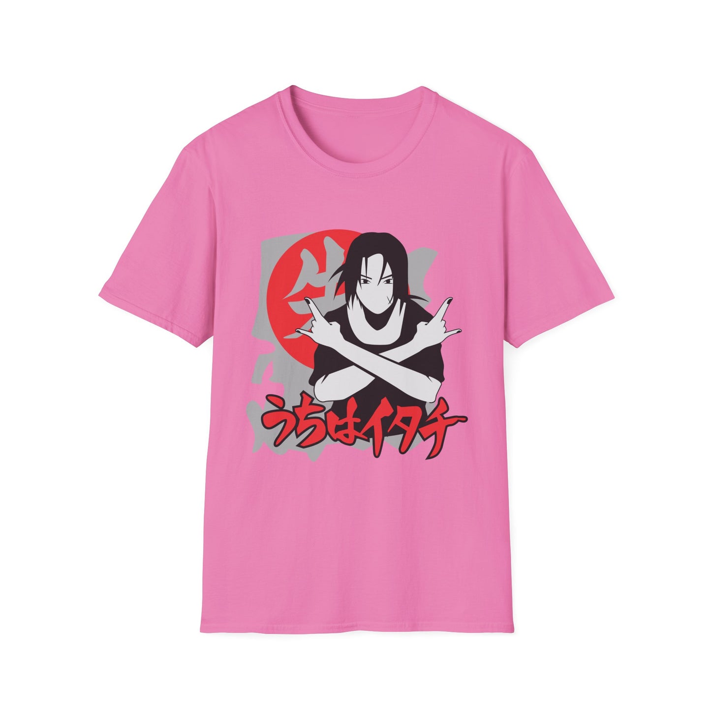 Unisex Softstyle Anime T-Shirt - Iconic Itachi Design