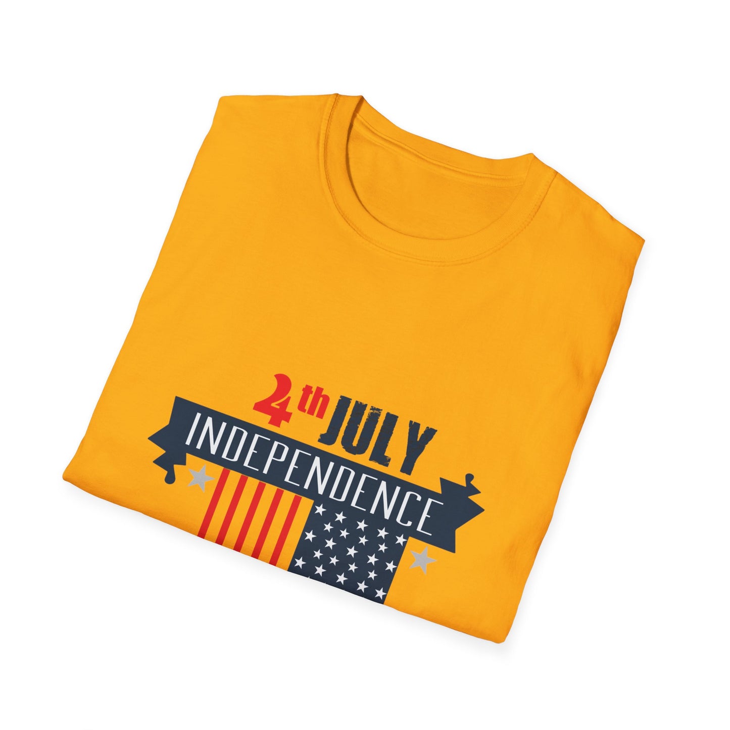 Independence Day Unisex T-Shirt, 4th of July Tee, Holiday Shirt, Patriotic Apparel, Summer Celebration Wear
