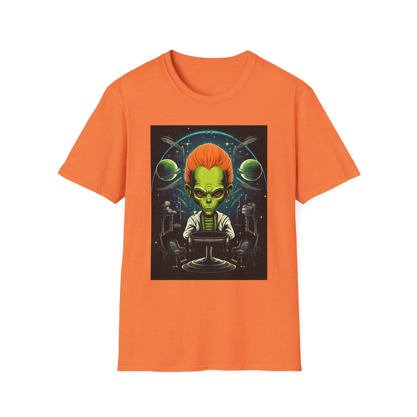 Alien Galaxy Unisex T-Shirt - Cosmic Art Design