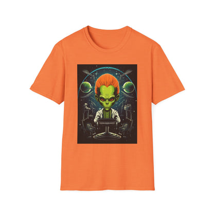 Alien Galaxy Unisex T-Shirt - Cosmic Art Design