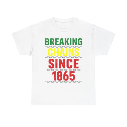 Breaking Chains Unisex Heavy Cotton Tee, Inspirational Cotton Shirt, Empowerment Tee, Heritage T-Shirt, History-Inspired Gift, [...]