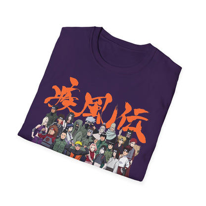 Anime-Inspired Unisex Softstyle T-Shirt - Perfect for Fans of Adventure and Friendship