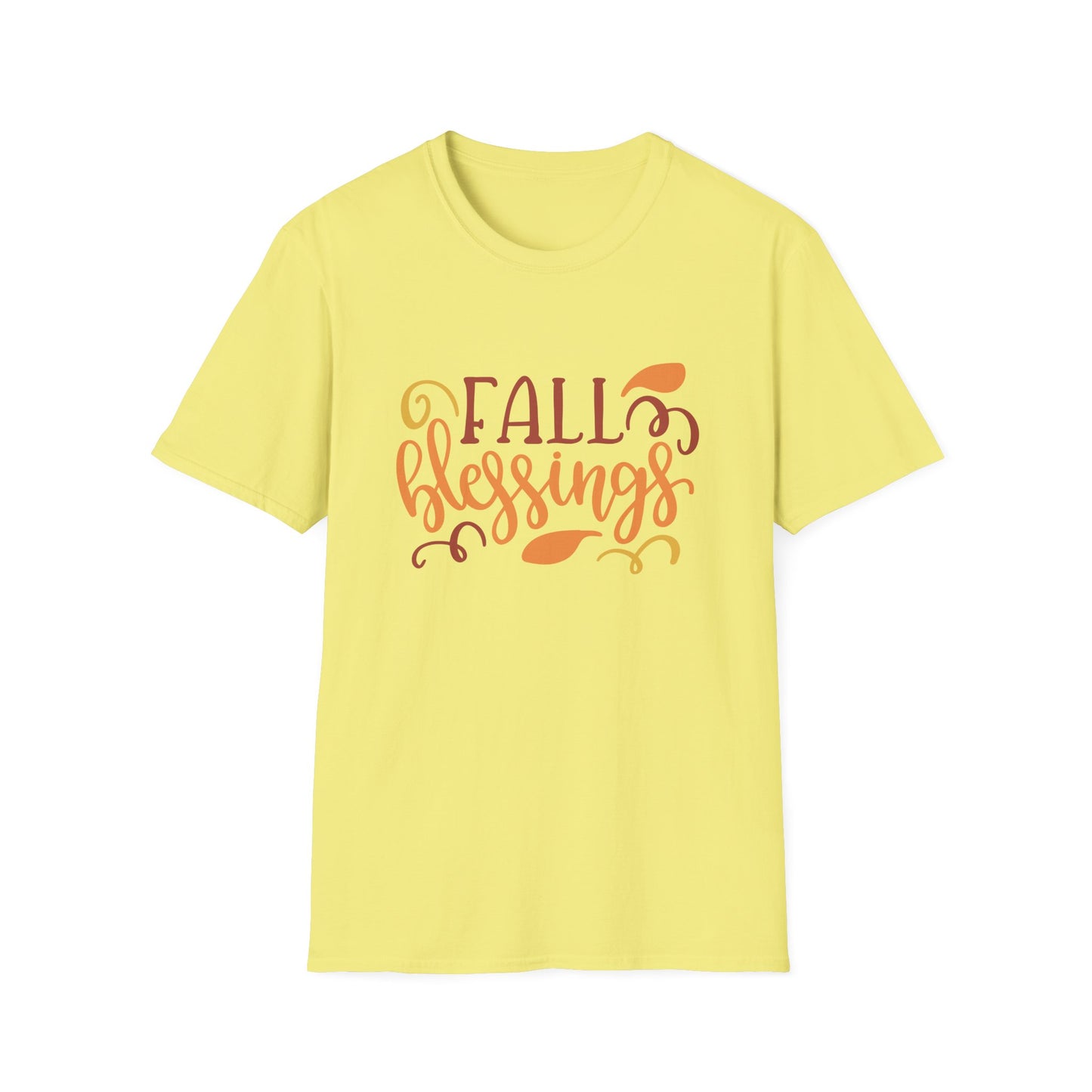 Fall Blessings T-Shirt, Cute Autumn Tee, Thanksgiving Gift, Cozy Casual Wear, Seasonal Graphic Shirt