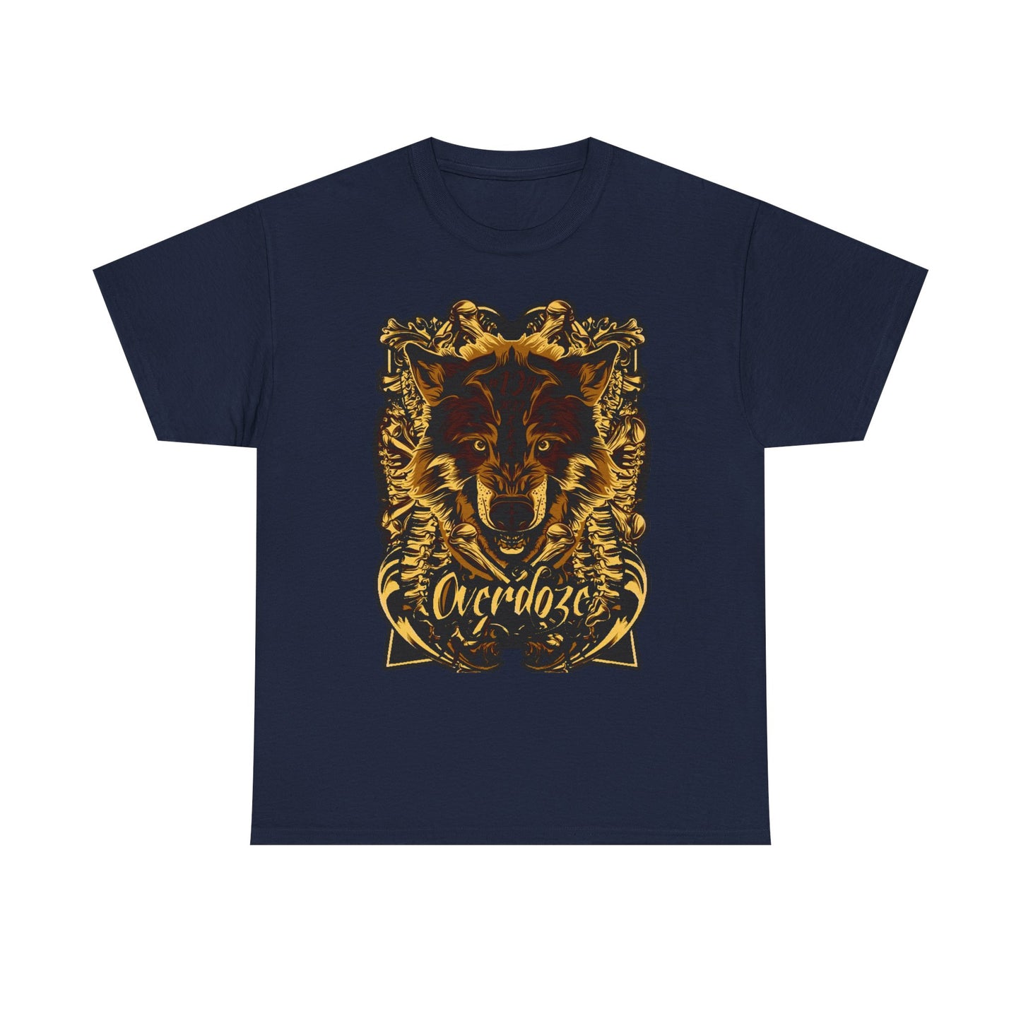 Courageous Wolf Unisex Heavy Cotton Tee