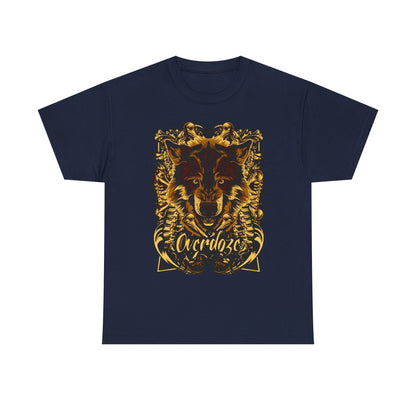 Courageous Wolf Unisex Heavy Cotton Tee