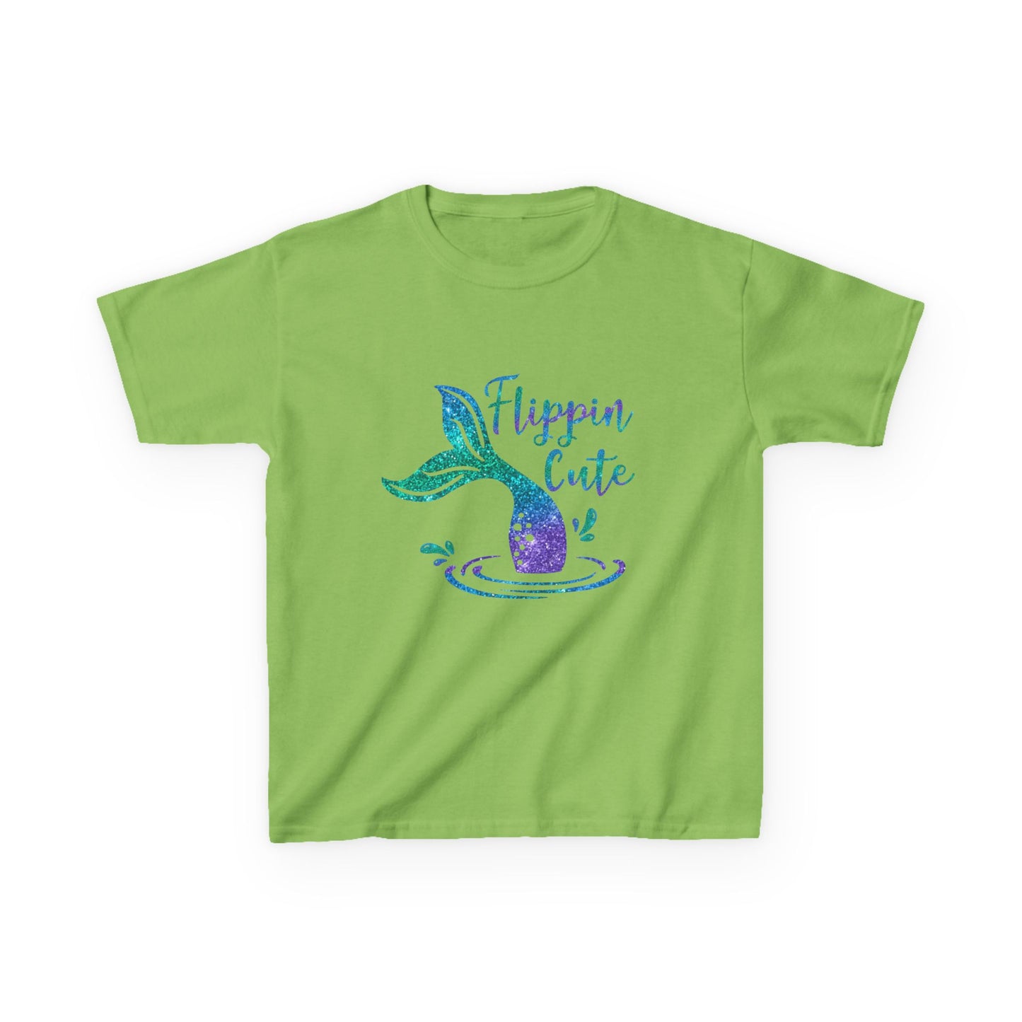 Flippin Cute Kids Tee - Colorful Whale Design for Fun-loving Children