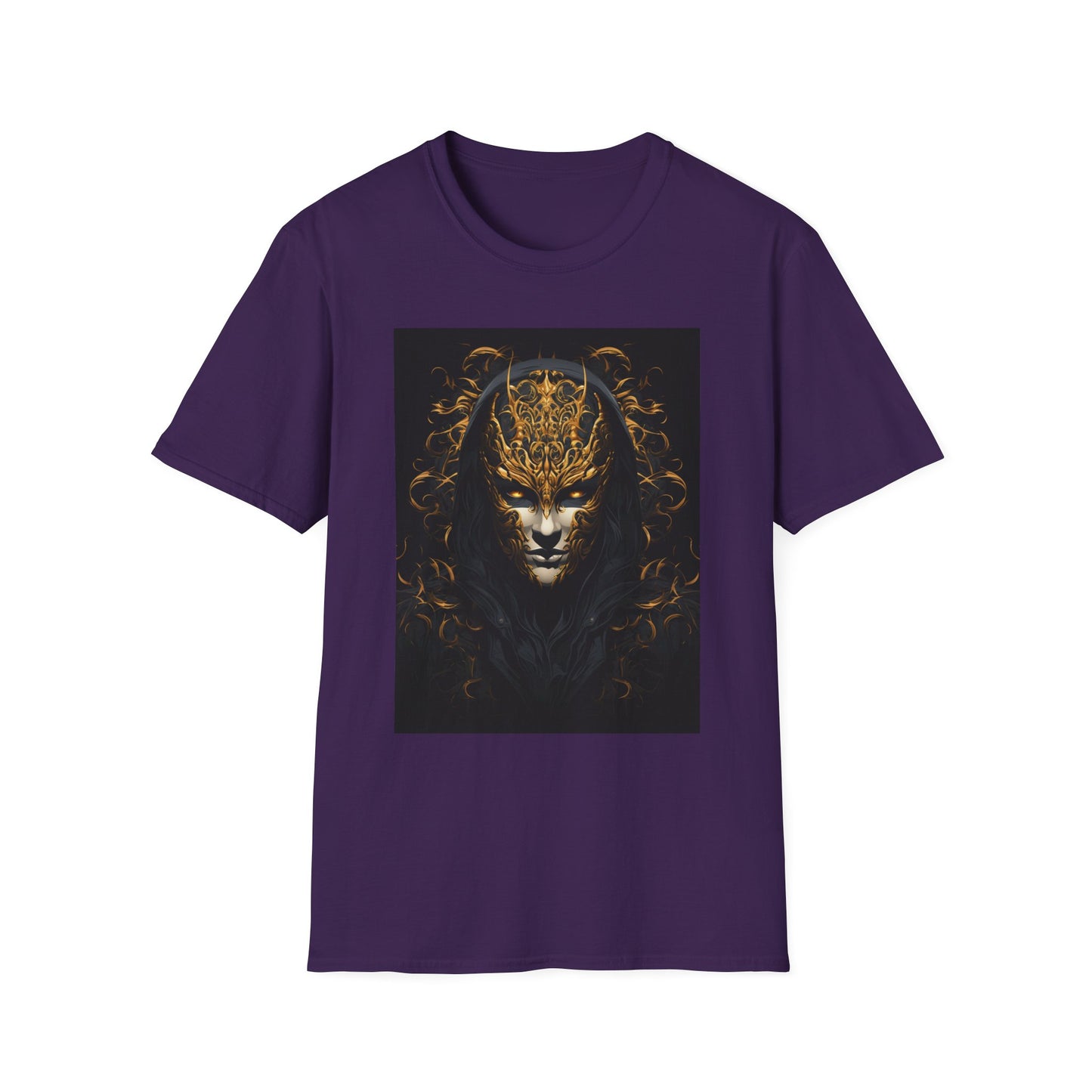 Mystical Art Unisex Softstyle T-Shirt - Enigmatic Design