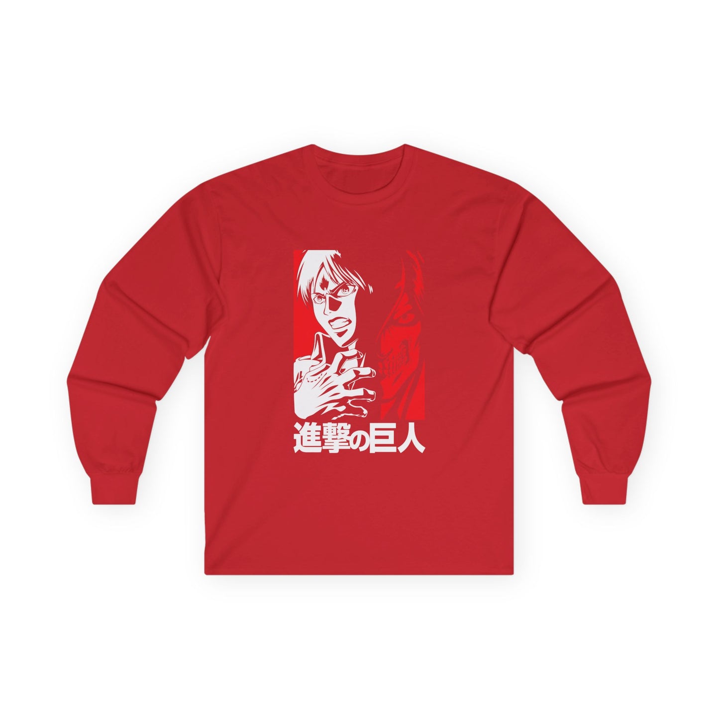 Attack on Titan Anime Long Sleeve Tee — Shingeki no Kyojin Graphic Shirt