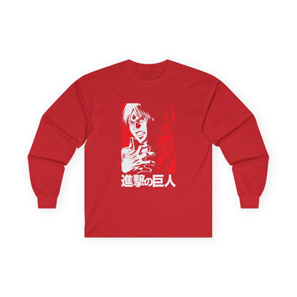 Attack on Titan Anime Long Sleeve Tee — Shingeki no Kyojin Graphic Shirt