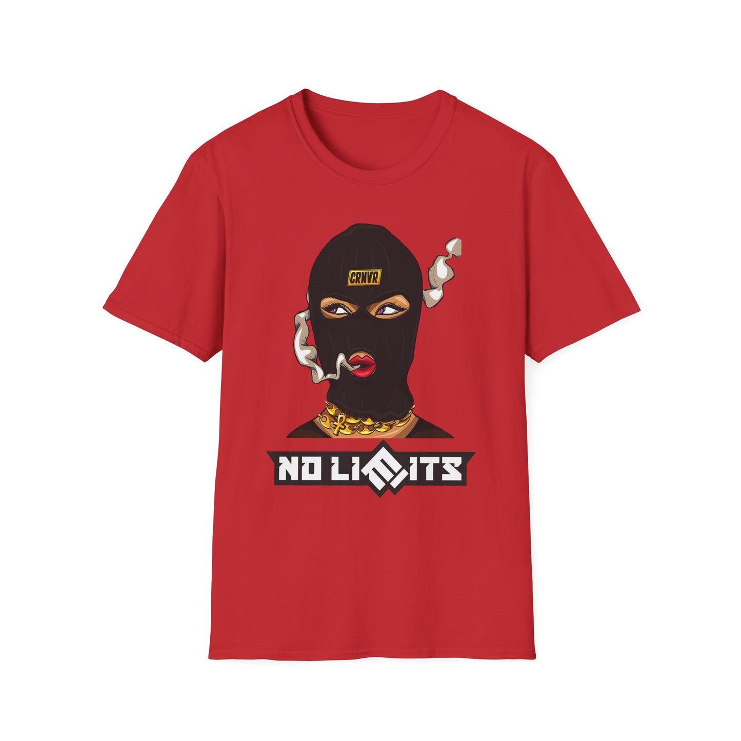 Unisex Softstyle T-Shirt - No Limits Graphic Tee for Bold Individuals