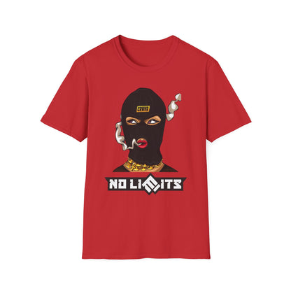 Unisex Softstyle T-Shirt - No Limits Graphic Tee for Bold Individuals