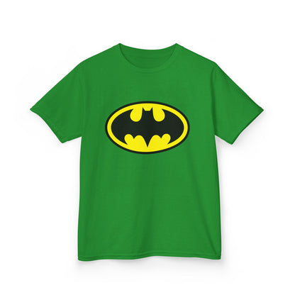 Batman Kids Tee, Superhero Shirt for Boys, Fun Graphic T-Shirt, Birthday Gift, Comic Style Apparel