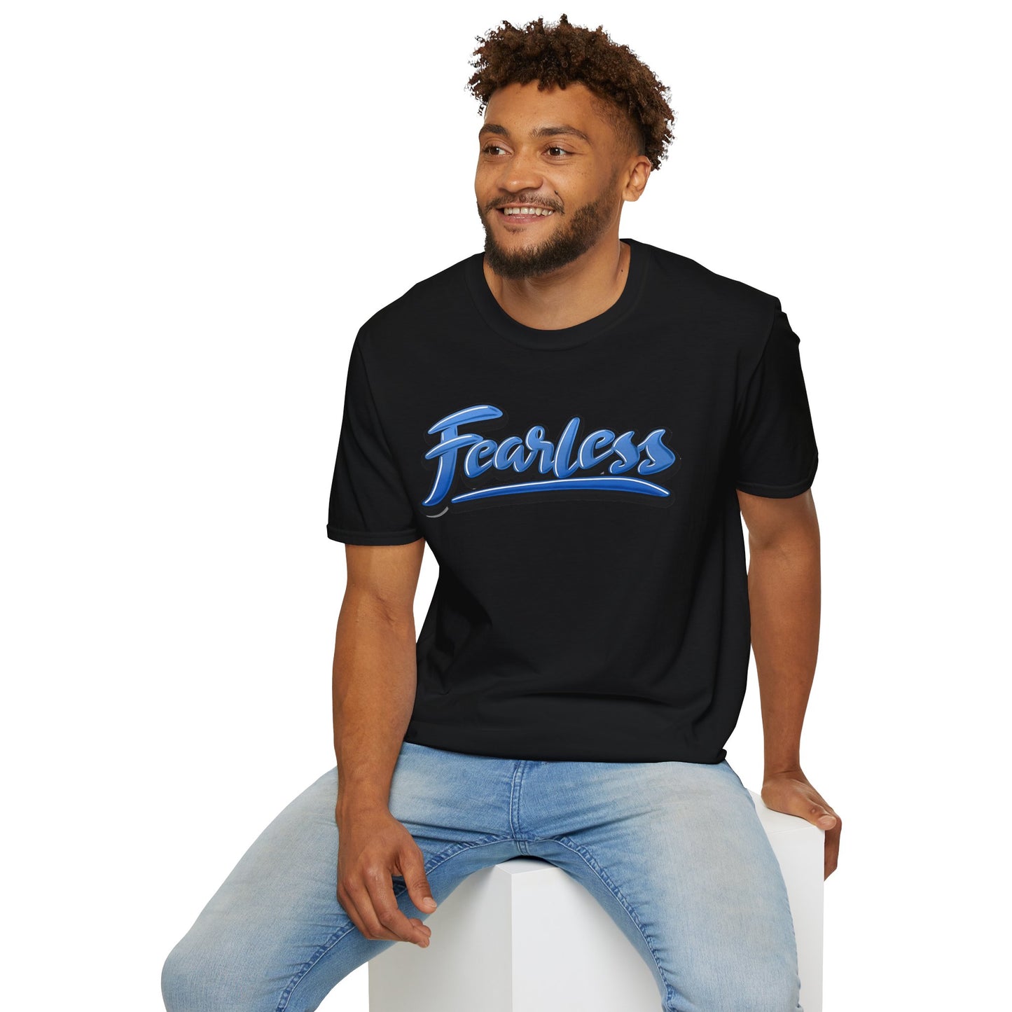 Fearless Unisex Softstyle T-Shirt - Inspiring Graphic Tee for Confident Self-Expression