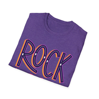 Rock On Unisex T-Shirt, Music Lover's Tee, Concert Outfit, Gift for Musicians, Fun Casual Wear