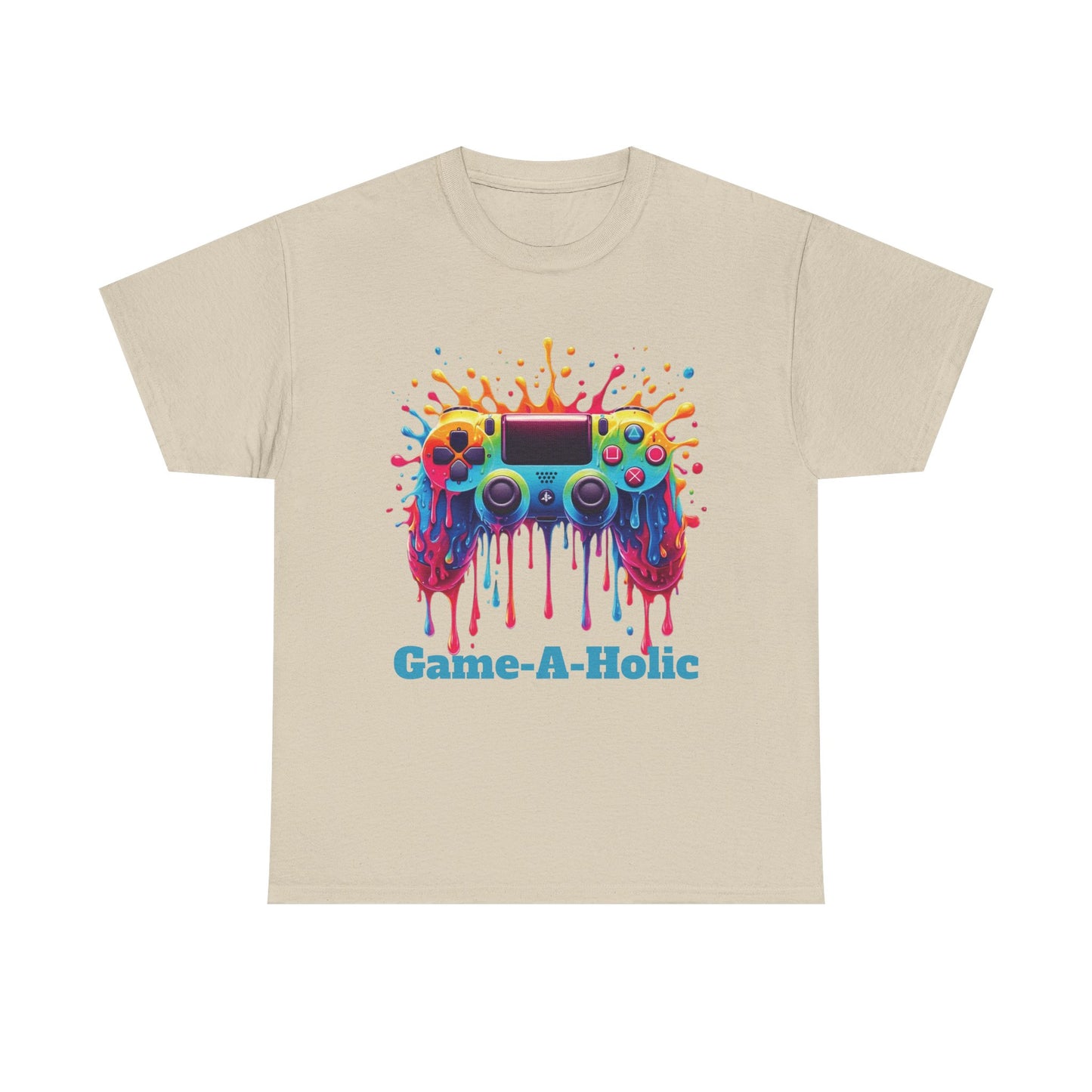 Game-A-Holic Unisex Heavy Cotton Tee - Perfect Gift for Gamers