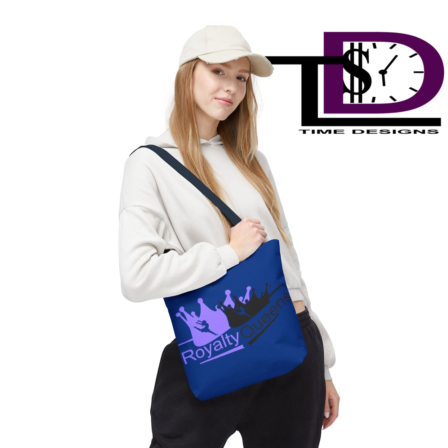 Royalty Queens Tote Bag | Stylish Everyday Carryall | Gift for Queens | Shopping, Beach, Travel, or Gym
