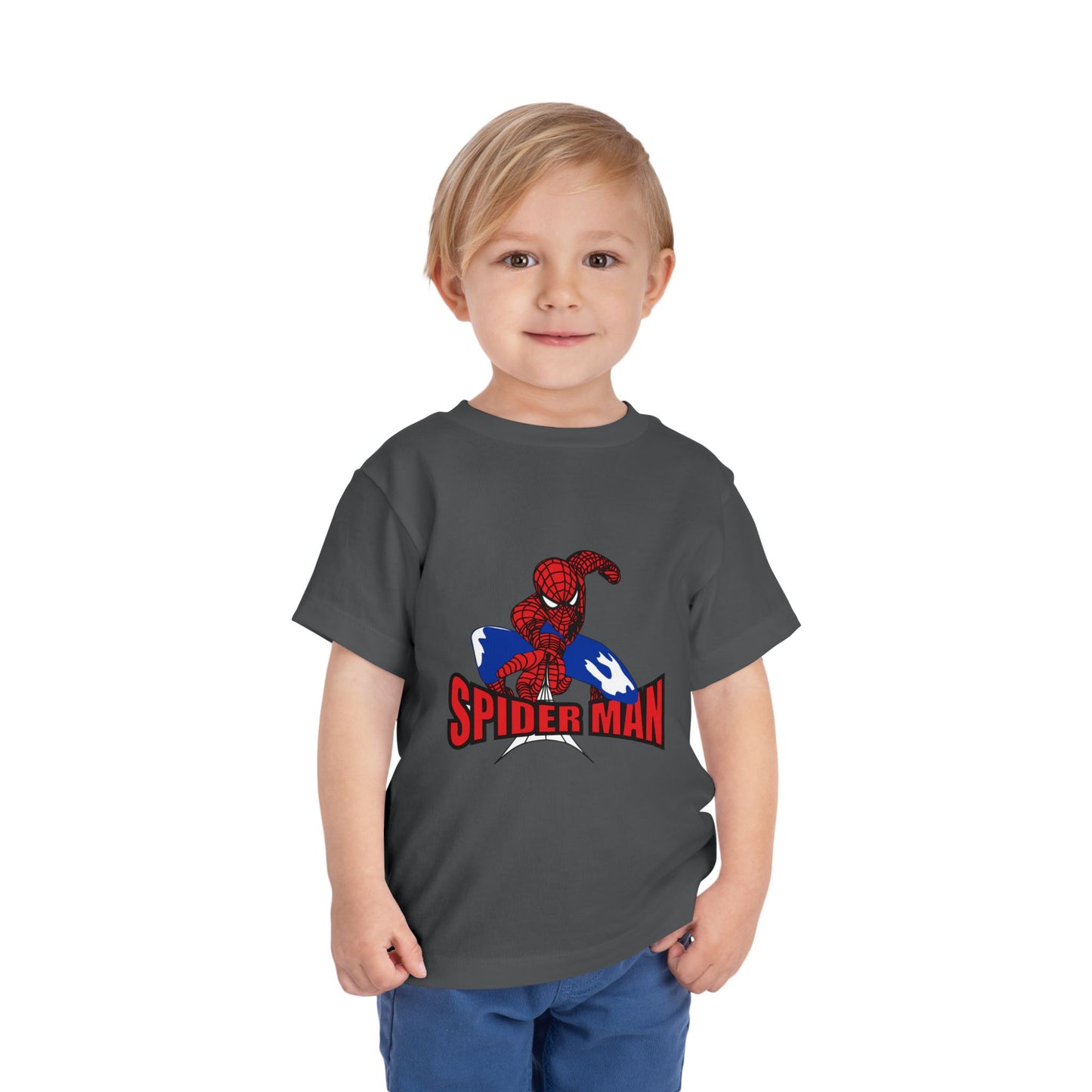 Spiderman Toddler Tee, Kids Superhero Shirt, Birthday Gift, Playtime Outfit, Back to School Apparel, Boys Graphic Tee