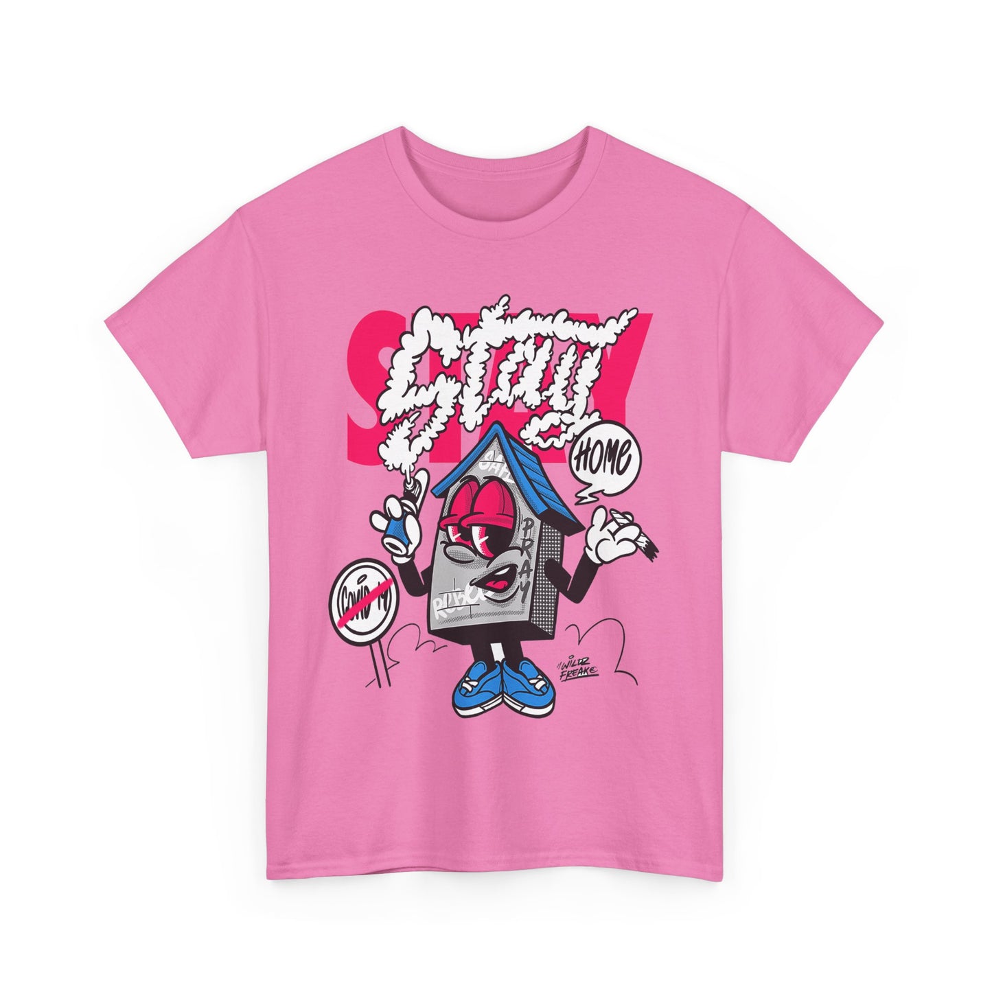 Street Art Unisex Heavy Cotton Tee - SNOT HOME Graphic Design