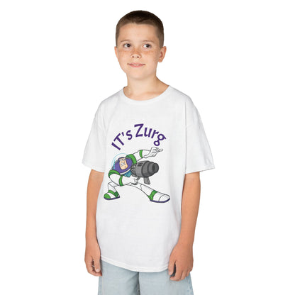 Kids Buzz Lightyear Tee - 'It's Zorg' Fun Cotton T-Shirt