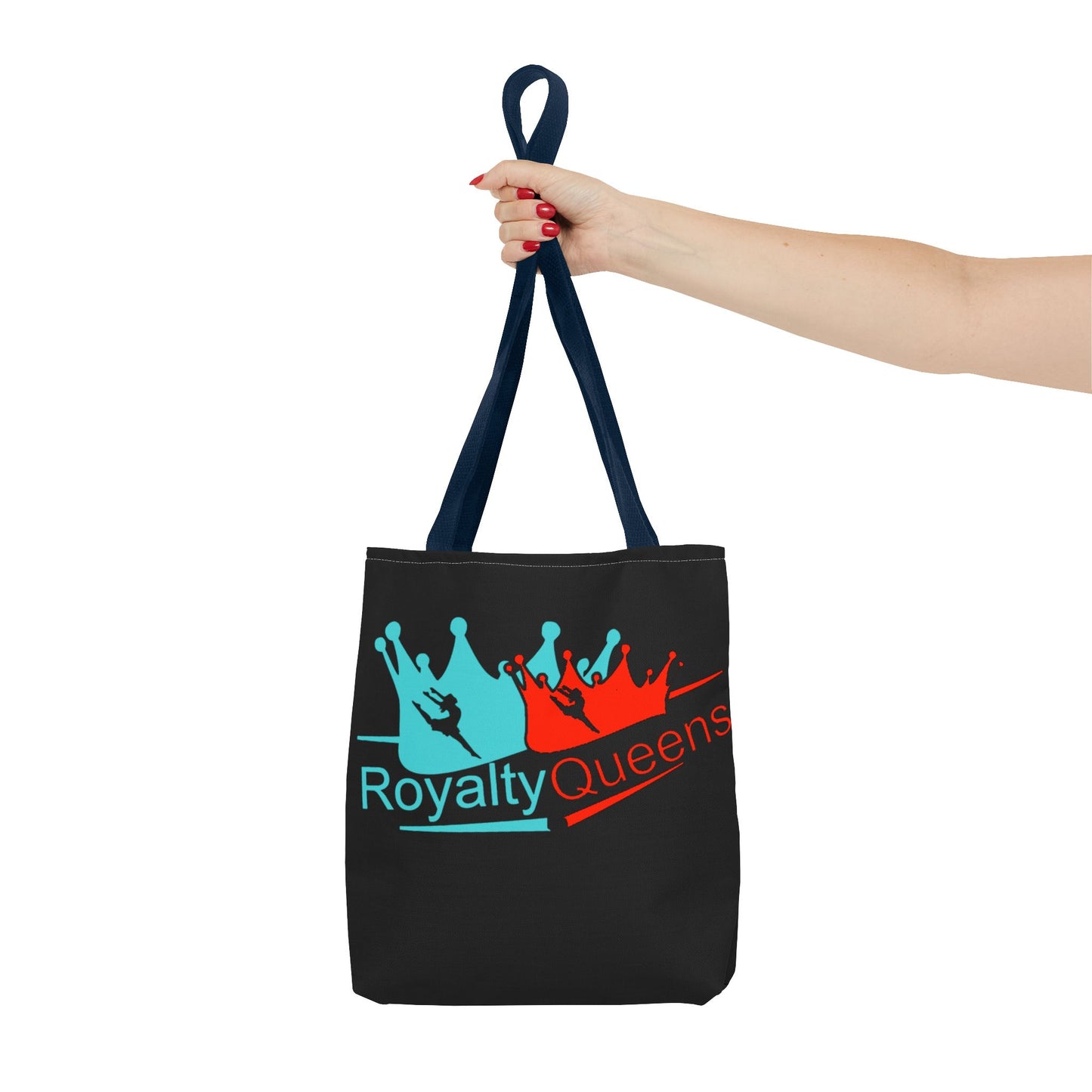 Royalty Queens Tote Bag - Stylish Dance Bag, Gift for Dancers, Reusable Grocery Tote, Unique Dance Accessories, Fashionable Beach Bag