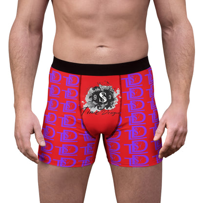 Bold Graphic Men's Boxer Briefs | Fun Underwear for Everyday Wear, Gift Idea for Holidays, Comfortable Loungewear, Stylish Sleepwear