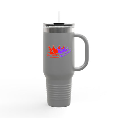 Royalty Queens Insulated Travel Mug - 40oz | Queen-Themed Drinkware for Travel, Gifts, Parties, and Everyday Use