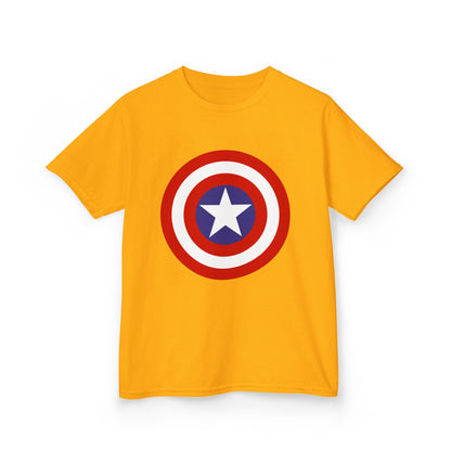 Kids Superhero Cotton Tee, Youth T-shirt, Party Outfit, Birthday Gift, Marvel Inspired, Playful Wear