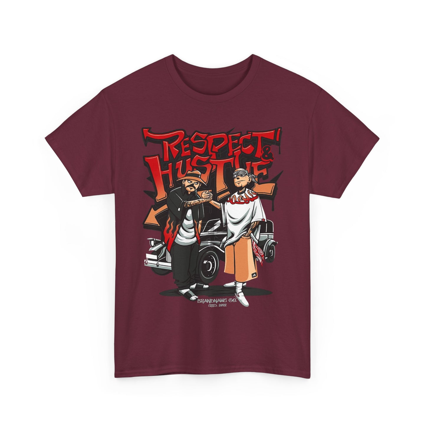 Respect The Hustle Unisex Heavy Cotton Tee