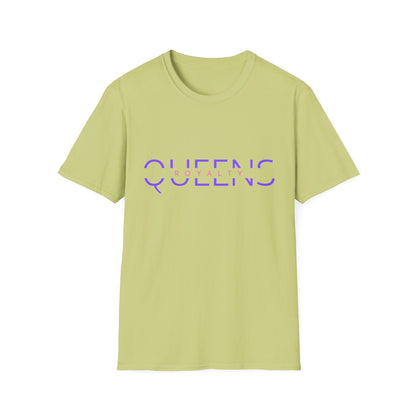 Queens Loyalty Unisex Softstyle T-Shirt, Feminist Tee, Gift for Her, Birthday Gift, Casual Fashion, Pride Apparel