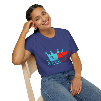 Royalty Queens Unisex Softstyle T-Shirt - Empowering Graphic Tee for Celebrations and Everyday Wear