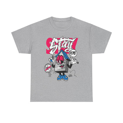 Street Art Unisex Heavy Cotton Tee - SNOT HOME Graphic Design