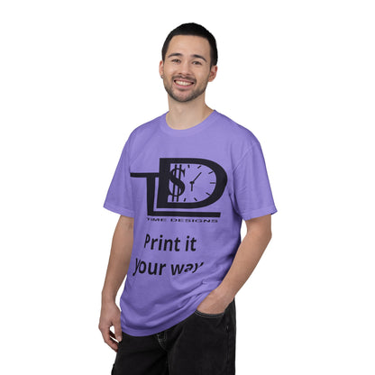 Custom Print T-Shirt — "Print it your way" Graphic Tee