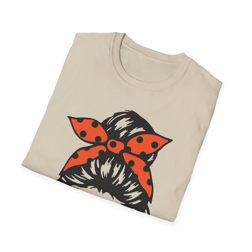 #BasketballMom Unisex Softstyle T-Shirt - Fun and Stylish Tee for Basketball Moms