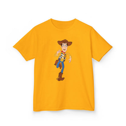 Whimsical Cowboy Kids Tee, Fun Graphic Tee, Kids Casual Wear, Adventure Shirt, Gift for Children, Birthday Outfit, Playful Apparel