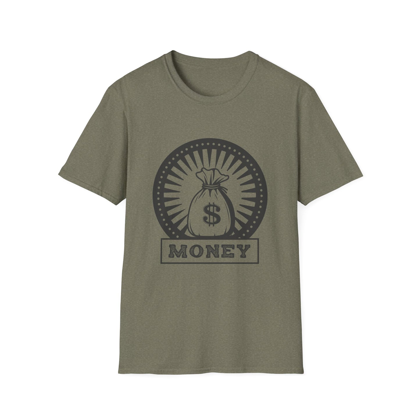 Money Bag Graphic Unisex T-Shirt - Perfect for Hustlers and Entrepreneurs