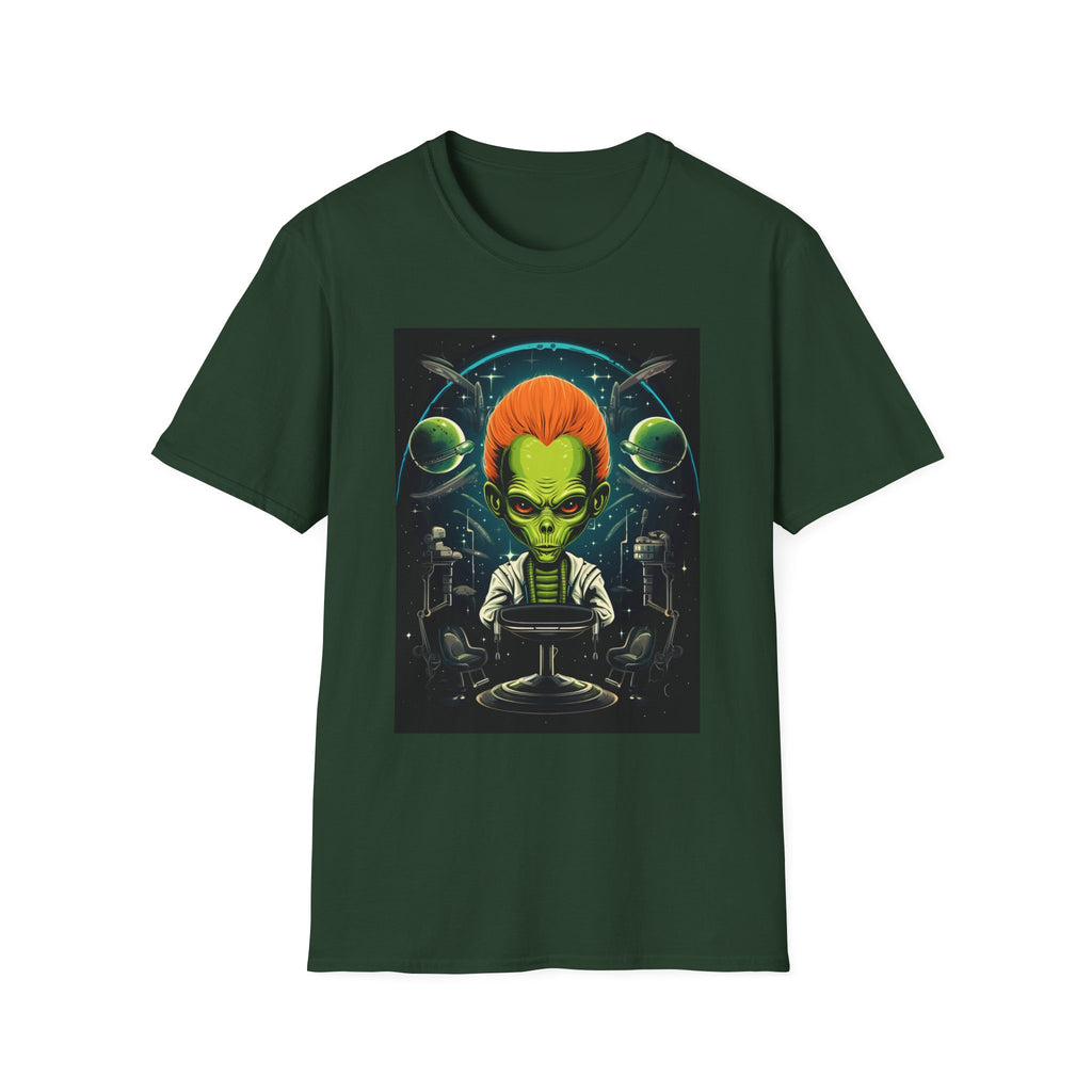 Alien Galaxy Unisex T-Shirt - Cosmic Art Design
