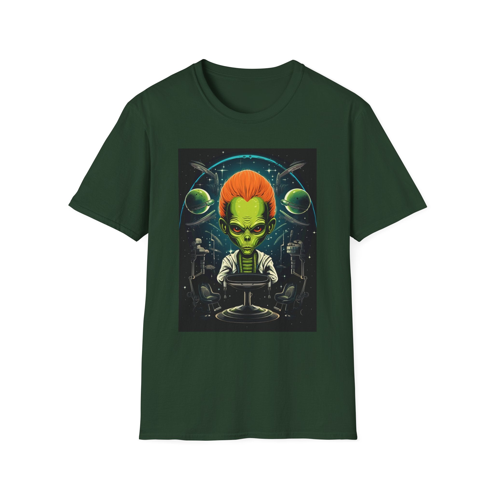 Alien Galaxy Unisex T-Shirt - Cosmic Art Design