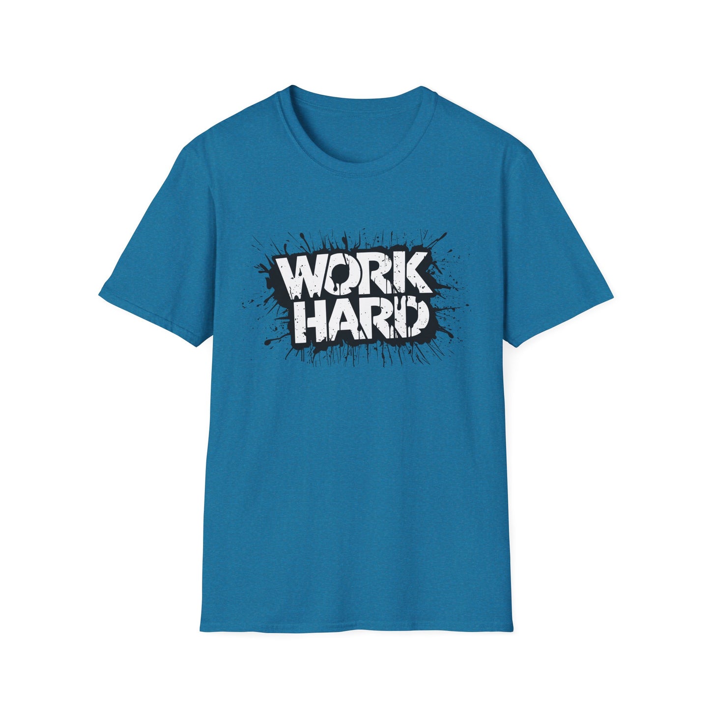 Work Hard Unisex T-Shirt - Motivational Tee for Gym, Gifts, Casual Wear, Funny Shirt, Work Motivation Apparel