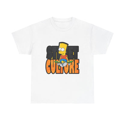Retro Bart Simpson Unisex Heavy Cotton Tee - Street Culture Vibe