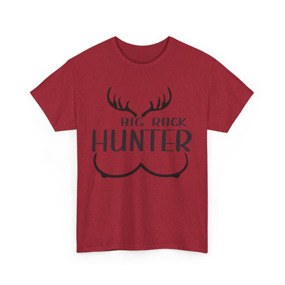 Hunting Humor Tee, Big Rack Hunter, Funny Hunter Shirt, Outdoor Apparel, Gift for Hunting Enthusiasts