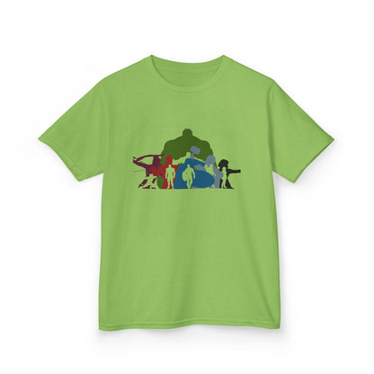 Superhero Kids Tee, Kids Heavy Cotton™ Shirt, Cartoon Character Tee, Youth Graphic Tee, Fun Gift for Children