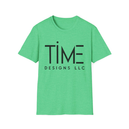 Minimalist Time Design Unisex T-Shirt, Casual Wear, Gift for Him/Her, Everyday Style, Graphic Tee, Modern Apparel