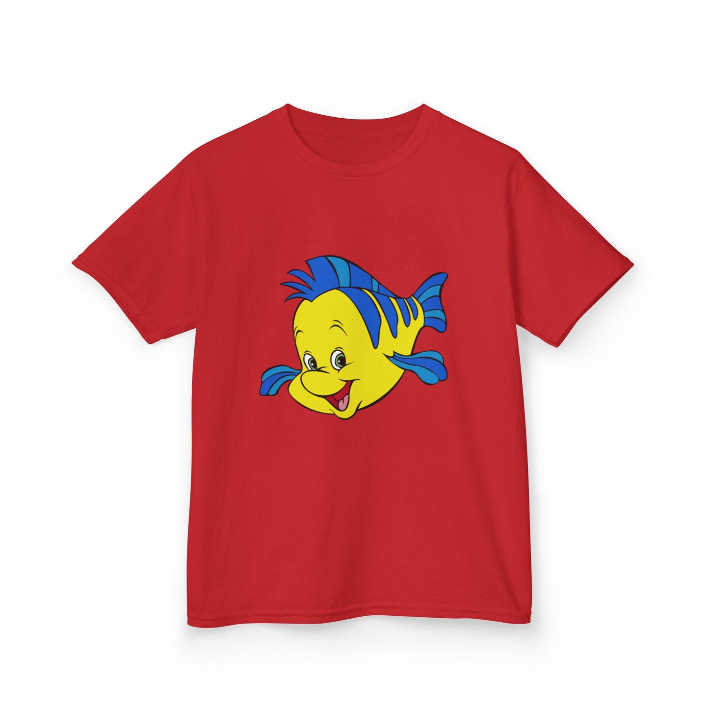 Kids Cartoon Fish Tee - Fun Summer T-Shirt, Gift for Birthday, Beach Day, Family Outings, Vacation Wear