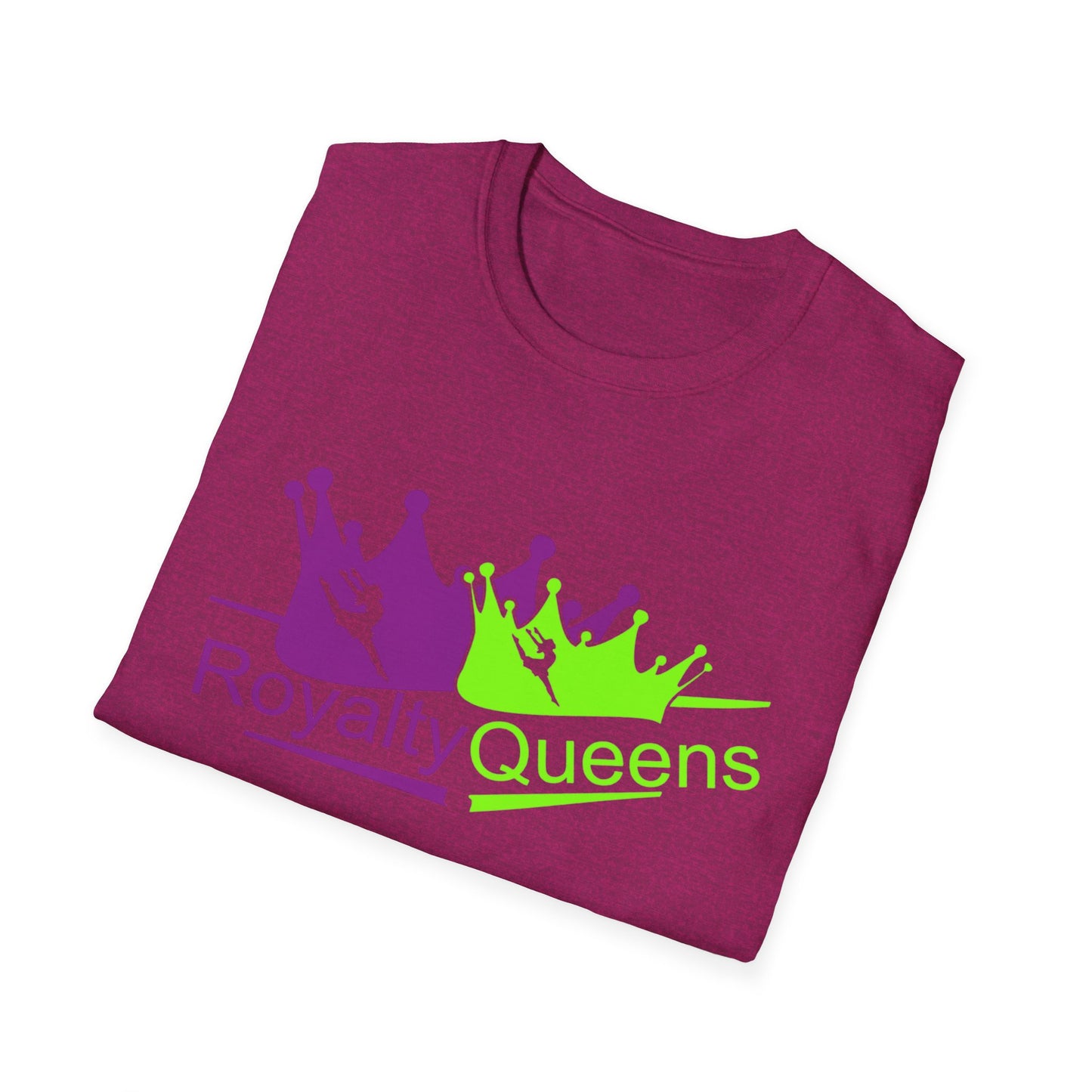 Royalty Queens Unisex T-Shirt | Fun Graphic Tee for Gifts, Celebrations, Birthdays, Crown Lovers, Casual Wear