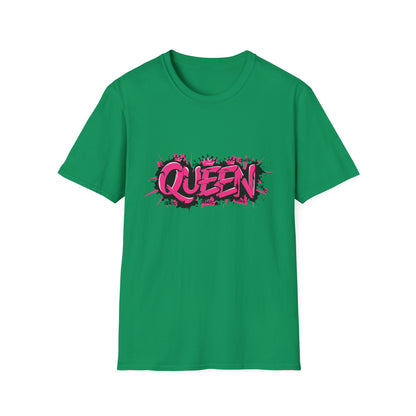 Queen Graphic Unisex T-Shirt, Trendy Apparel for Her, Gift for Birthday, Statement Tee for Queens, Perfect for Casual Outings, [...]