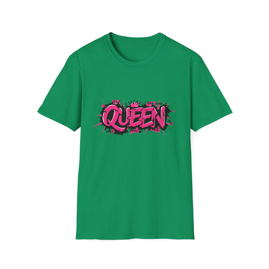 Queen Graphic Unisex T-Shirt, Trendy Apparel for Her, Gift for Birthday, Statement Tee for Queens, Perfect for Casual Outings, [...]