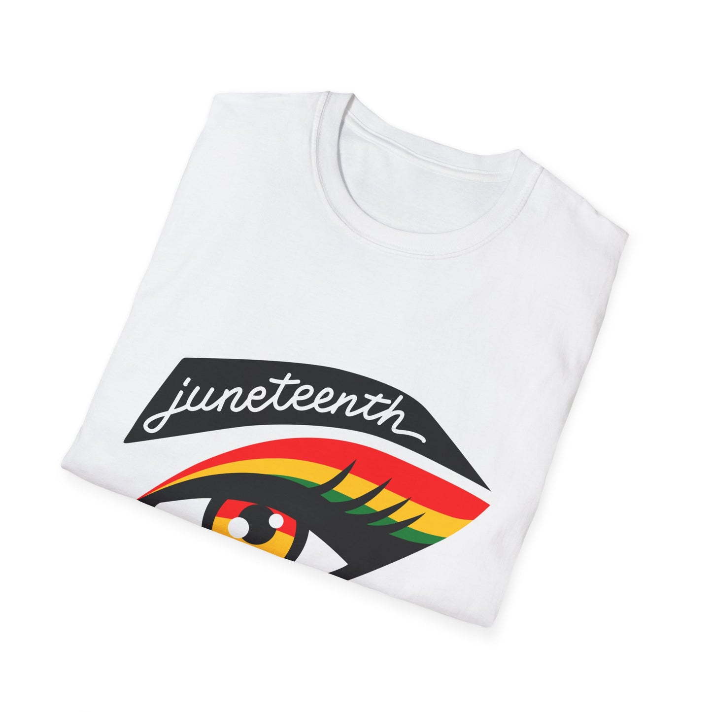 Juneteenth Eye Graphic T-Shirt, Unisex Tee, Afrocentric Apparel, Celebratory Wear, Black History Month Gift, Inclusive Fashion