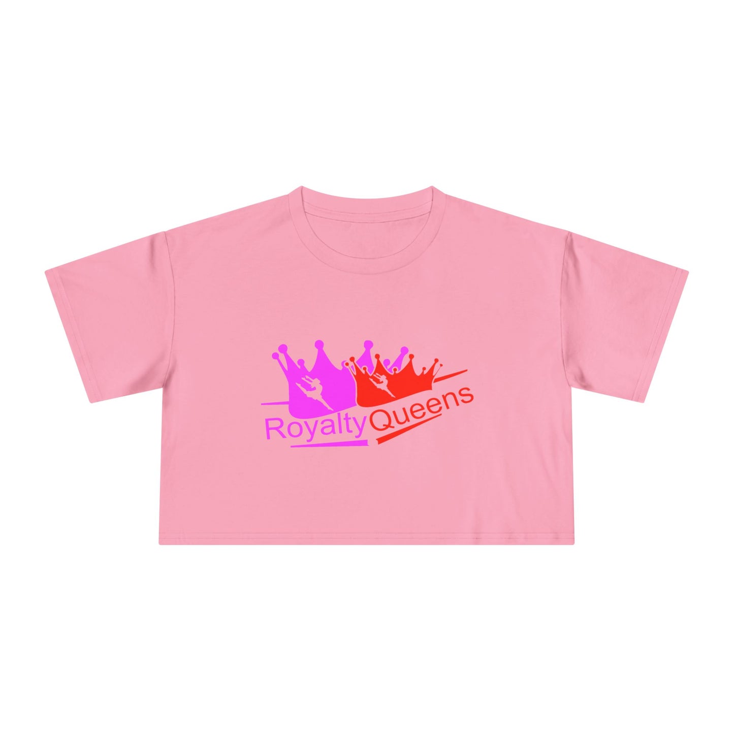 Royalty Queens Women's Crop Tee for Confident Style, Perfect for Festivals, Parties, Birthdays, Gifts & Casual Wear